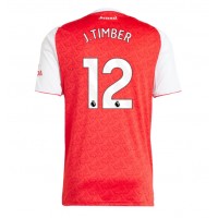 Maglia Calcio Arsenal Jurrien Timber #12 Prima Divisa 2025-26 Manica Corta